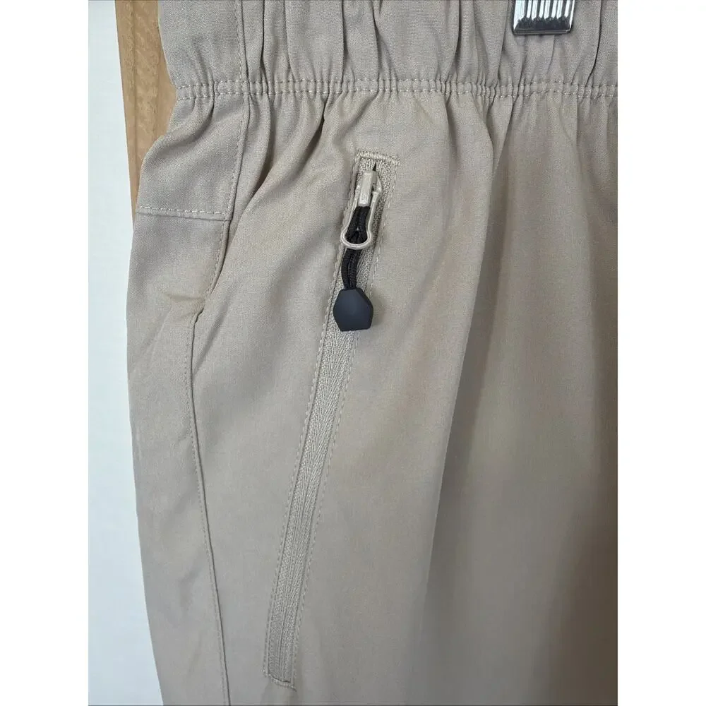 NWT Baleaf Khaki Zipper Pockets Adjustable Hem Activewear Pants #1449 Size 2X - Picture 3 of 14